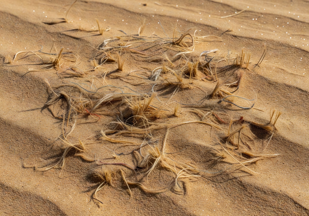 Sahara dune detail showcasing carpet fibers